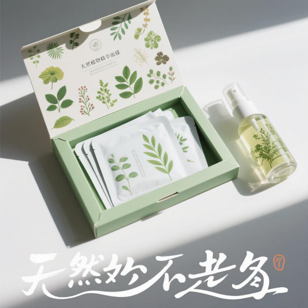 天然植物精华面膜