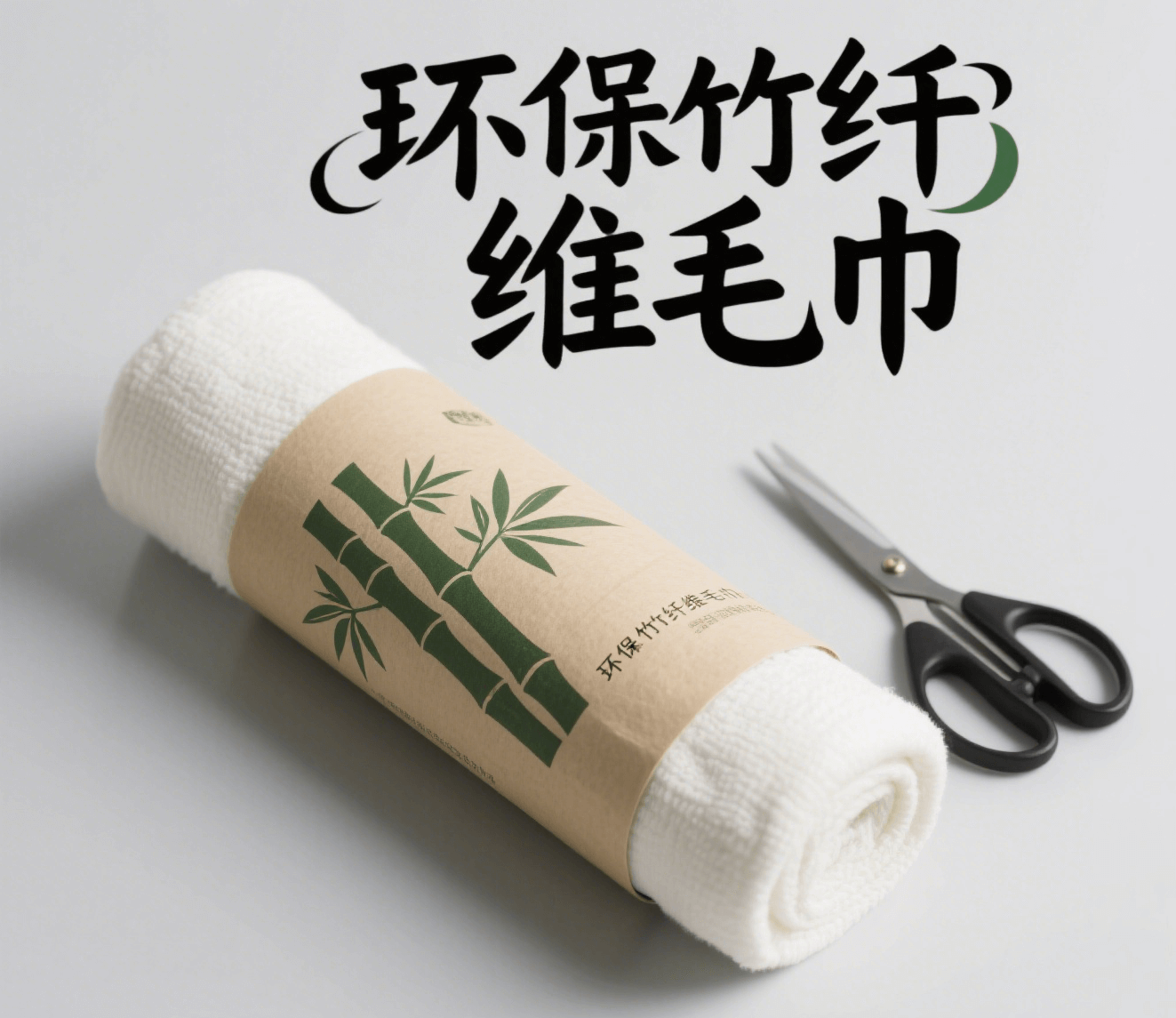 环保竹纤维毛巾